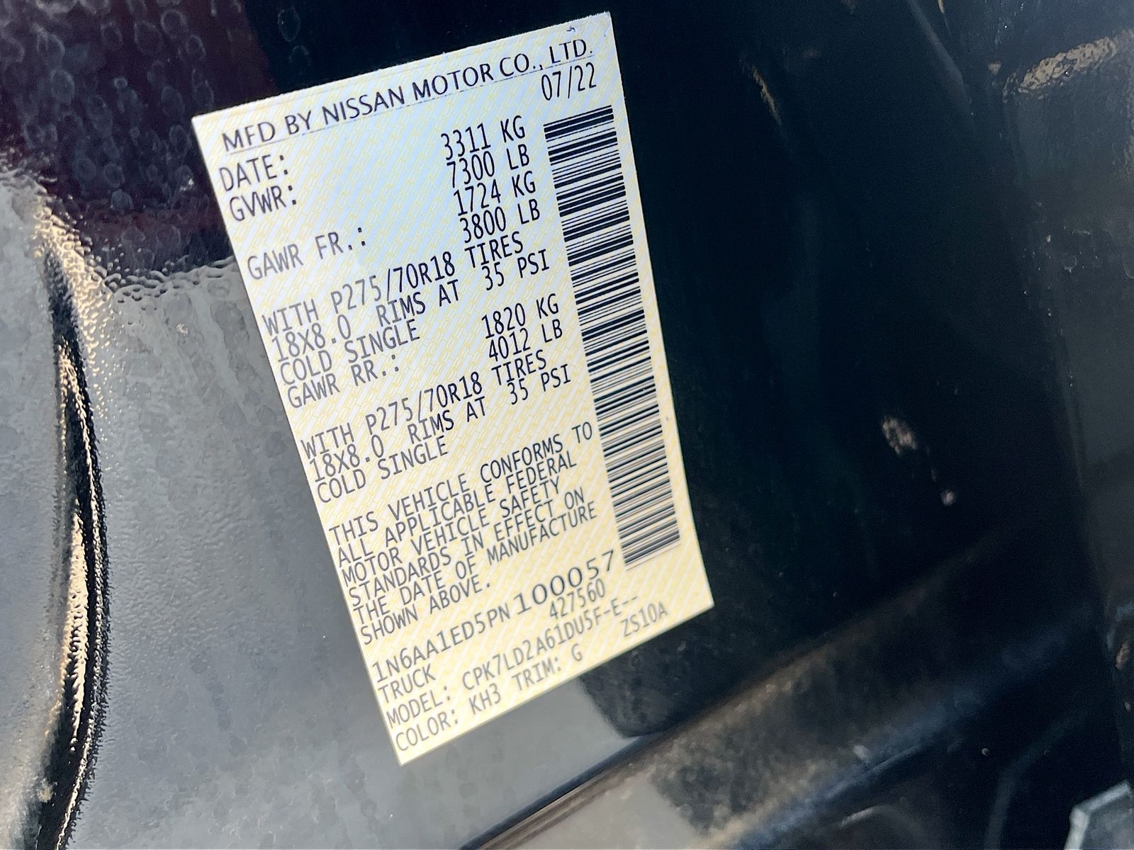 Used 2023 Black Nissan PRO-4X image 32