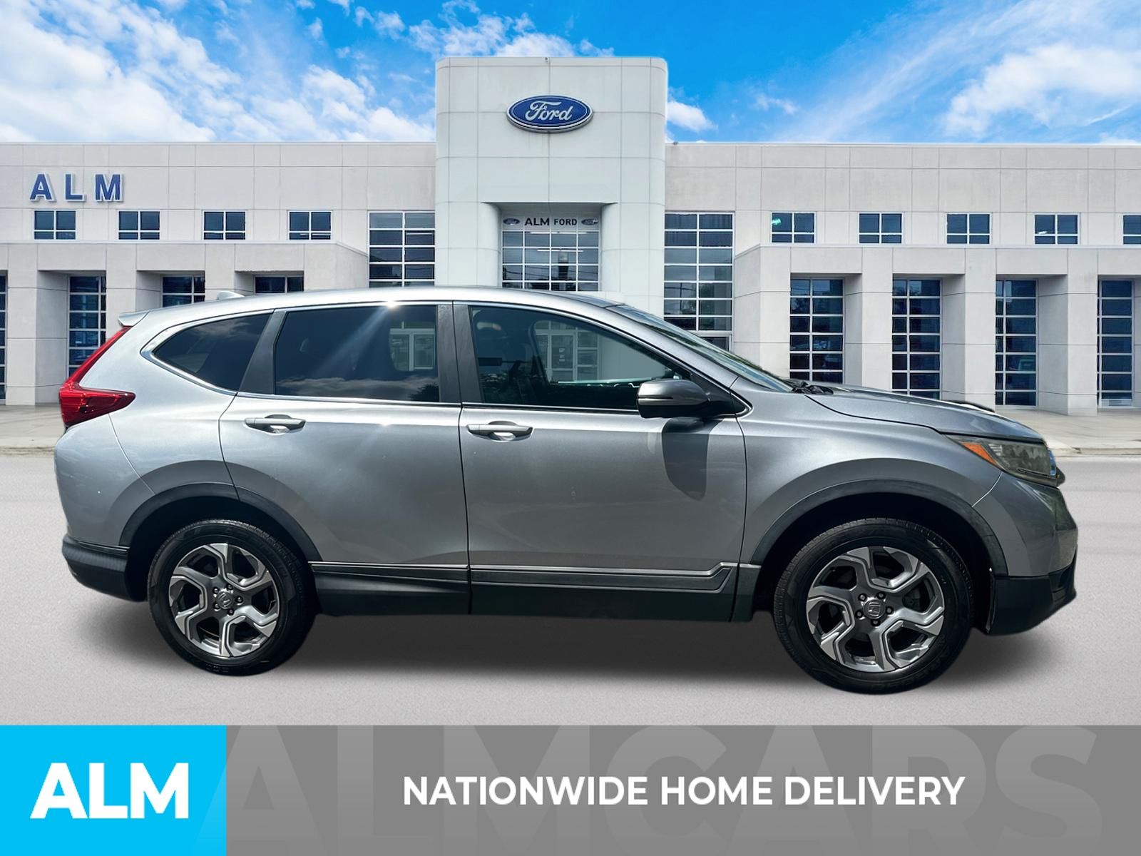 Used 2018 Blue Honda EX-L image 4