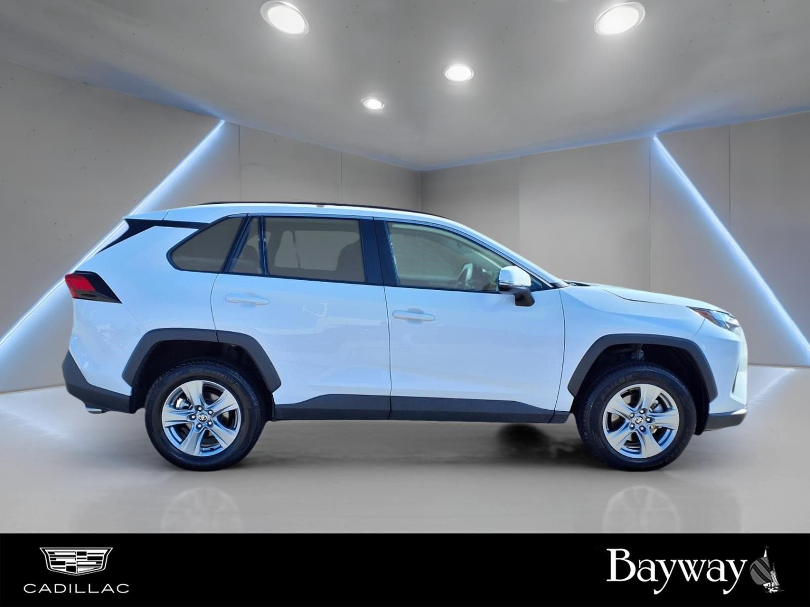 2025 Toyota RAV4 XLE White at Gullo Toyota