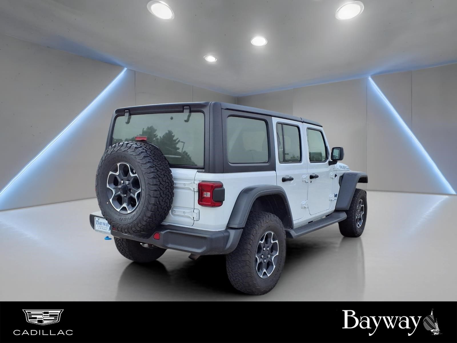 2023 Jeep Wrangler Rubicon 4xe White at DeMontrond Gulf Freeway