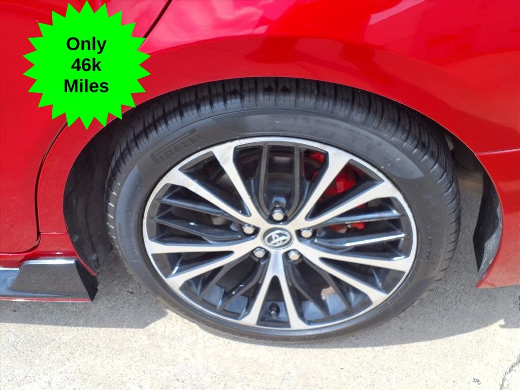 2020 Toyota Camry TRD V6 Red at Joe Myers Mazda Kia