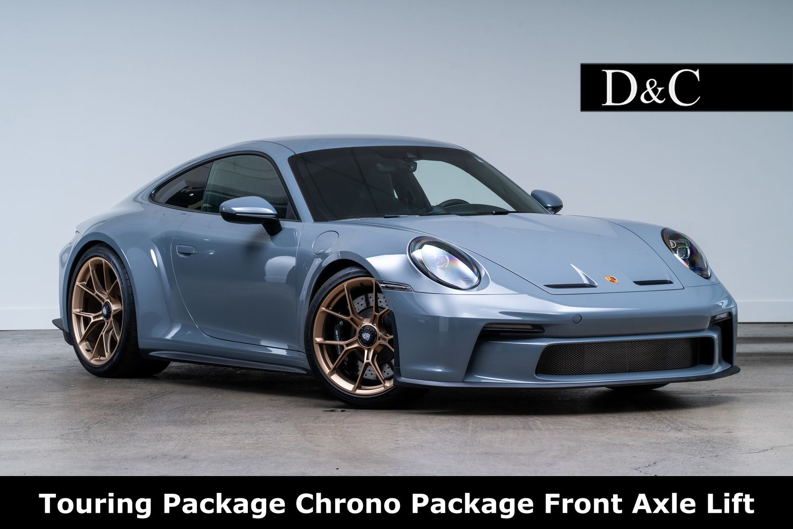 Gray (Arctic Grey) 2024 Porsche 911 Coupe Rear-Wheel Drive 7-Speed Automatic