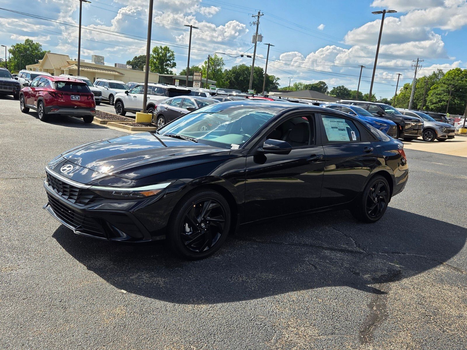 New 2026 Black Hyundai SEL Sport image 3