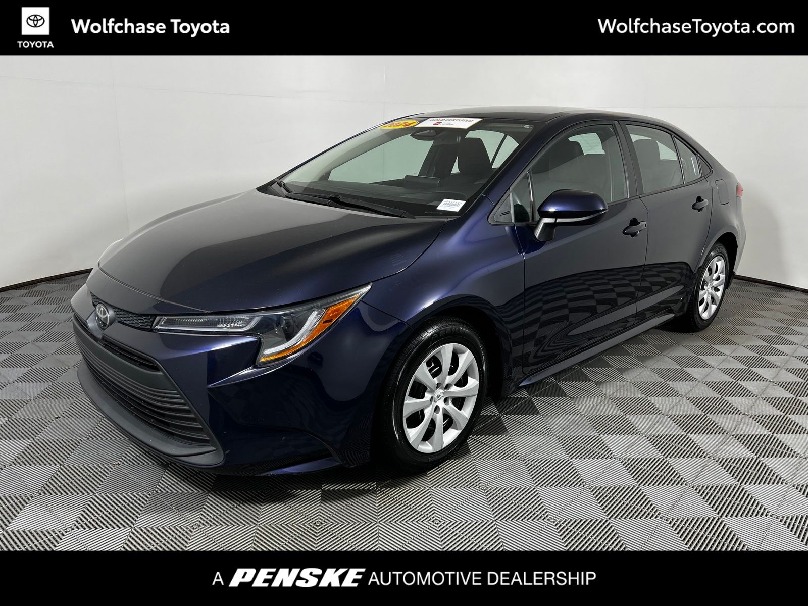 Blueprint 2024 Toyota Corolla Sedan Front-Wheel Drive Continuously Variable Transmission