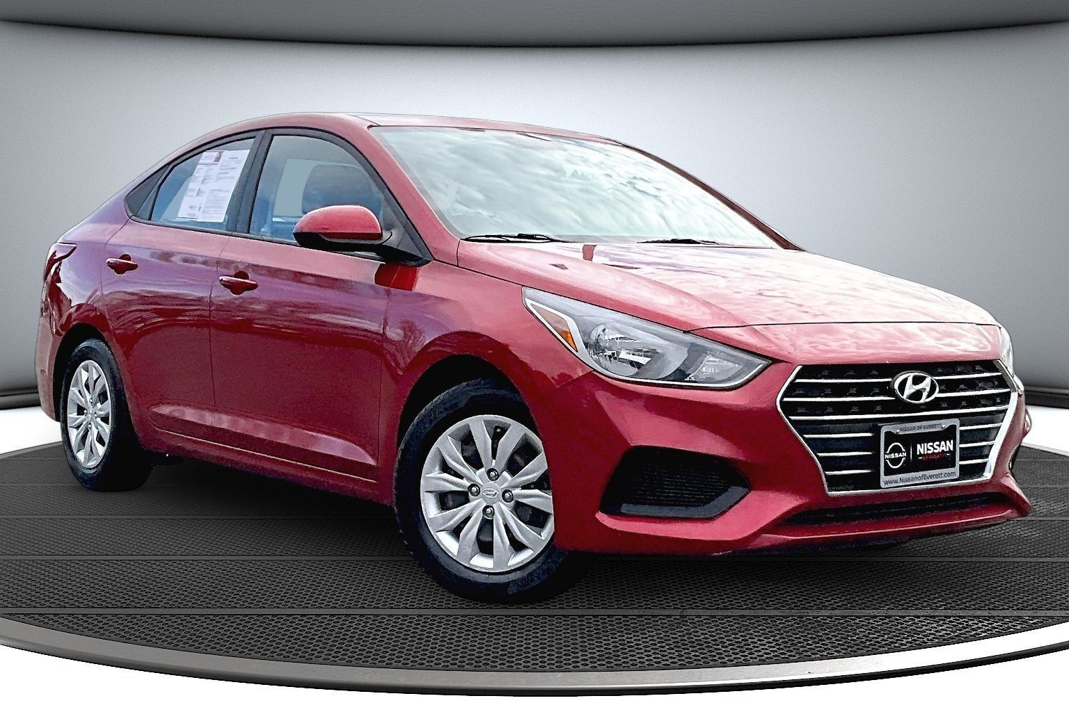 Pomegranate Red Metallic 2019 Hyundai Accent SE Sedan FWD Sedan Front-Wheel Drive 6-Speed Automatic