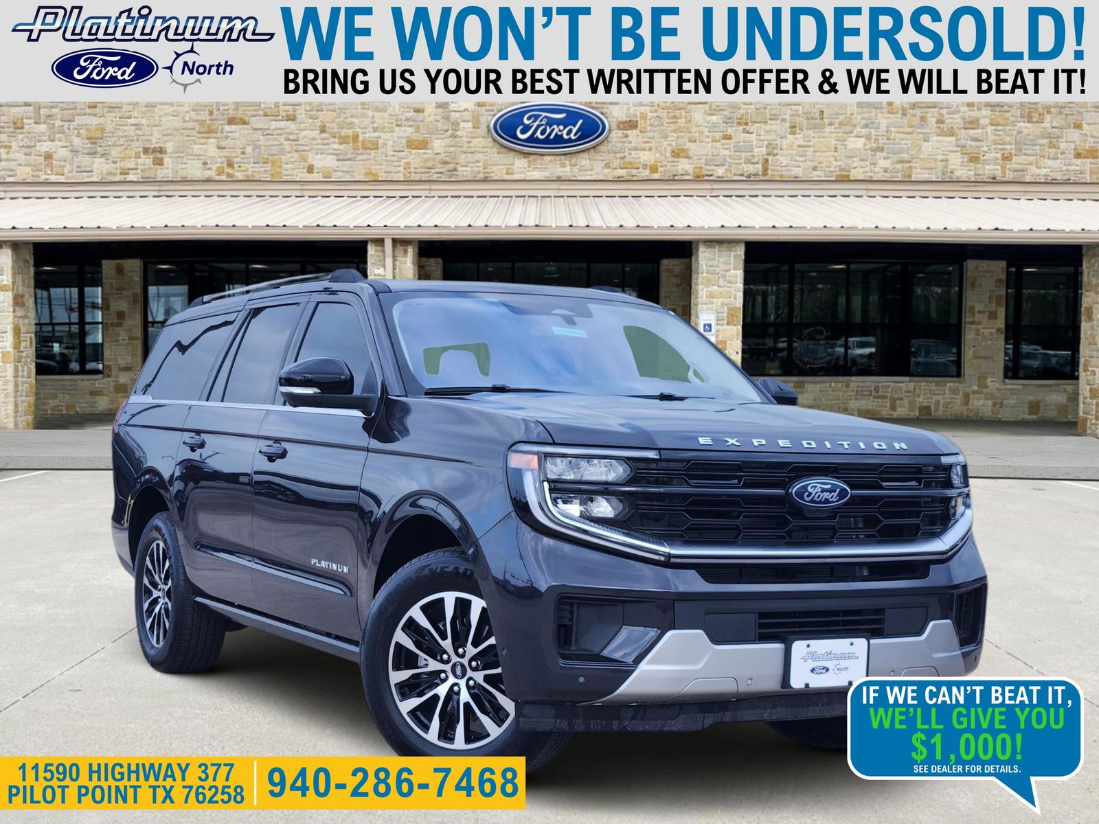 2025 Ford Expedition MAX Platinum 4WD