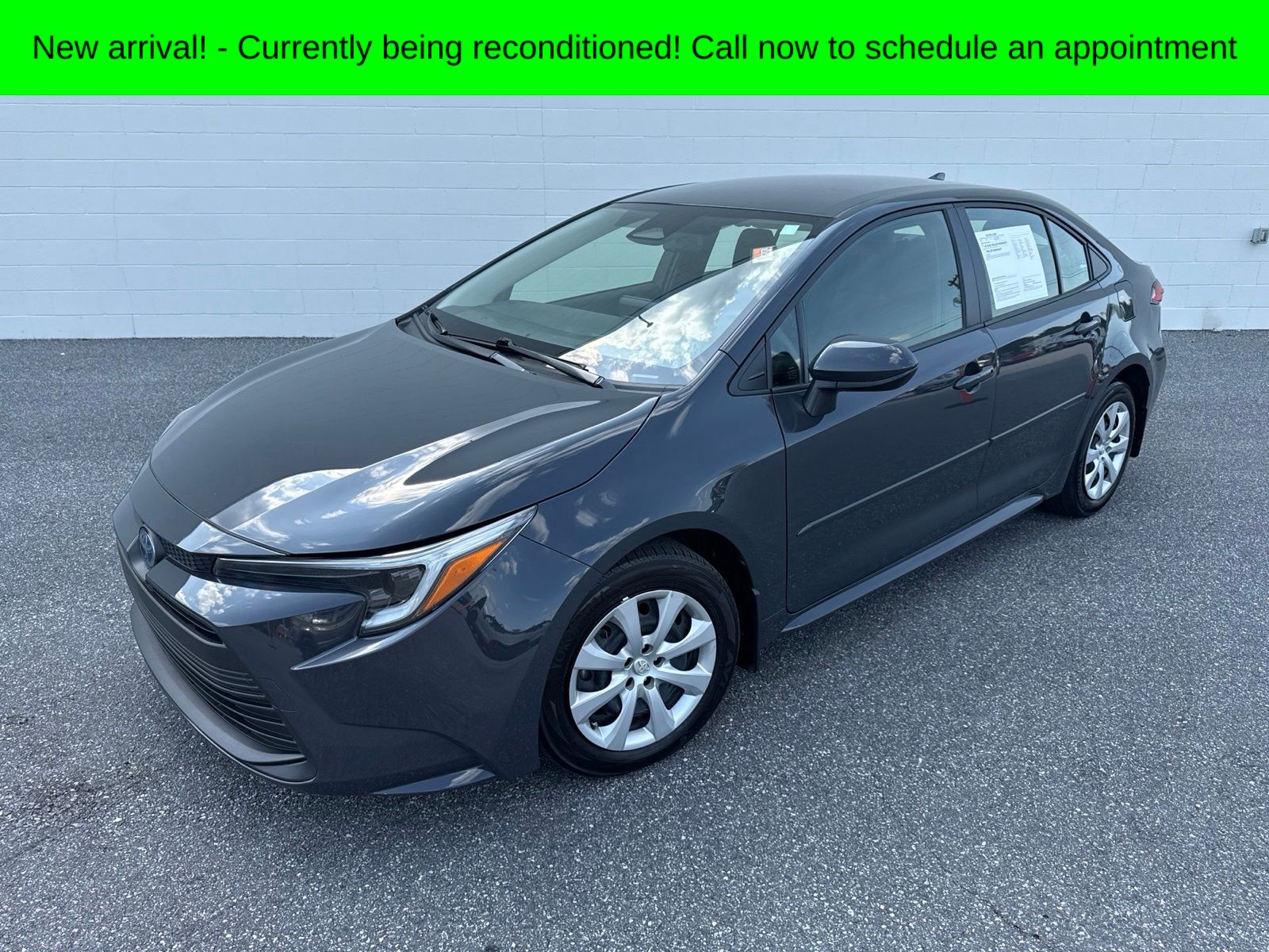 Underground 2025 Toyota Corolla Hybrid Sedan Front-Wheel Drive Continuously Variable Transmission