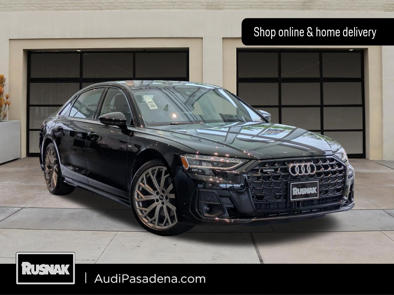 Black 2026 Audi A8 Sedan All-Wheel Drive 8-Speed Automatic