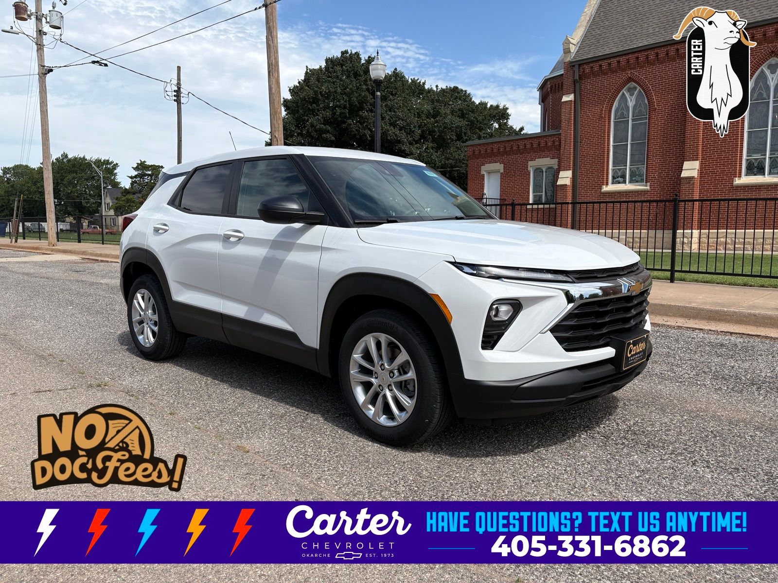 Summit White 2026 Chevrolet Trailblazer SUV / Crossover Front-Wheel Drive Continuously Variable Transmission