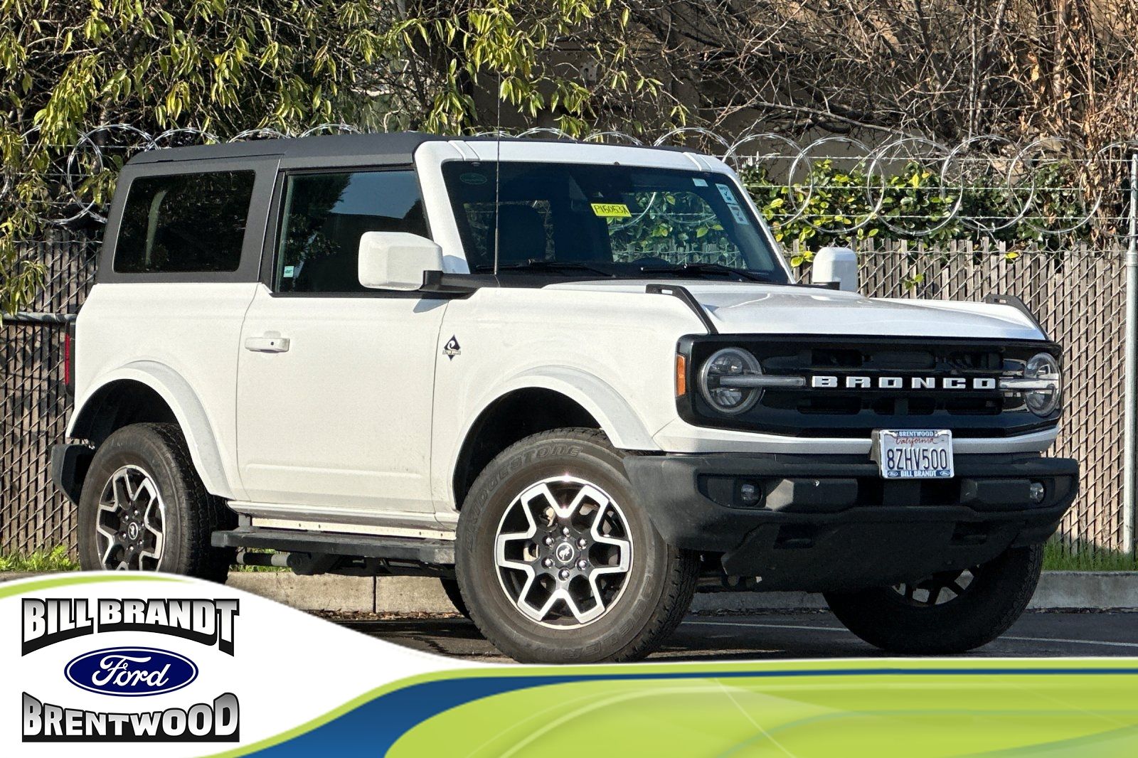Oxford White 2021 Ford Bronco Outer Banks 2-Door 4WD SUV / Crossover Four-Wheel Drive Automatic