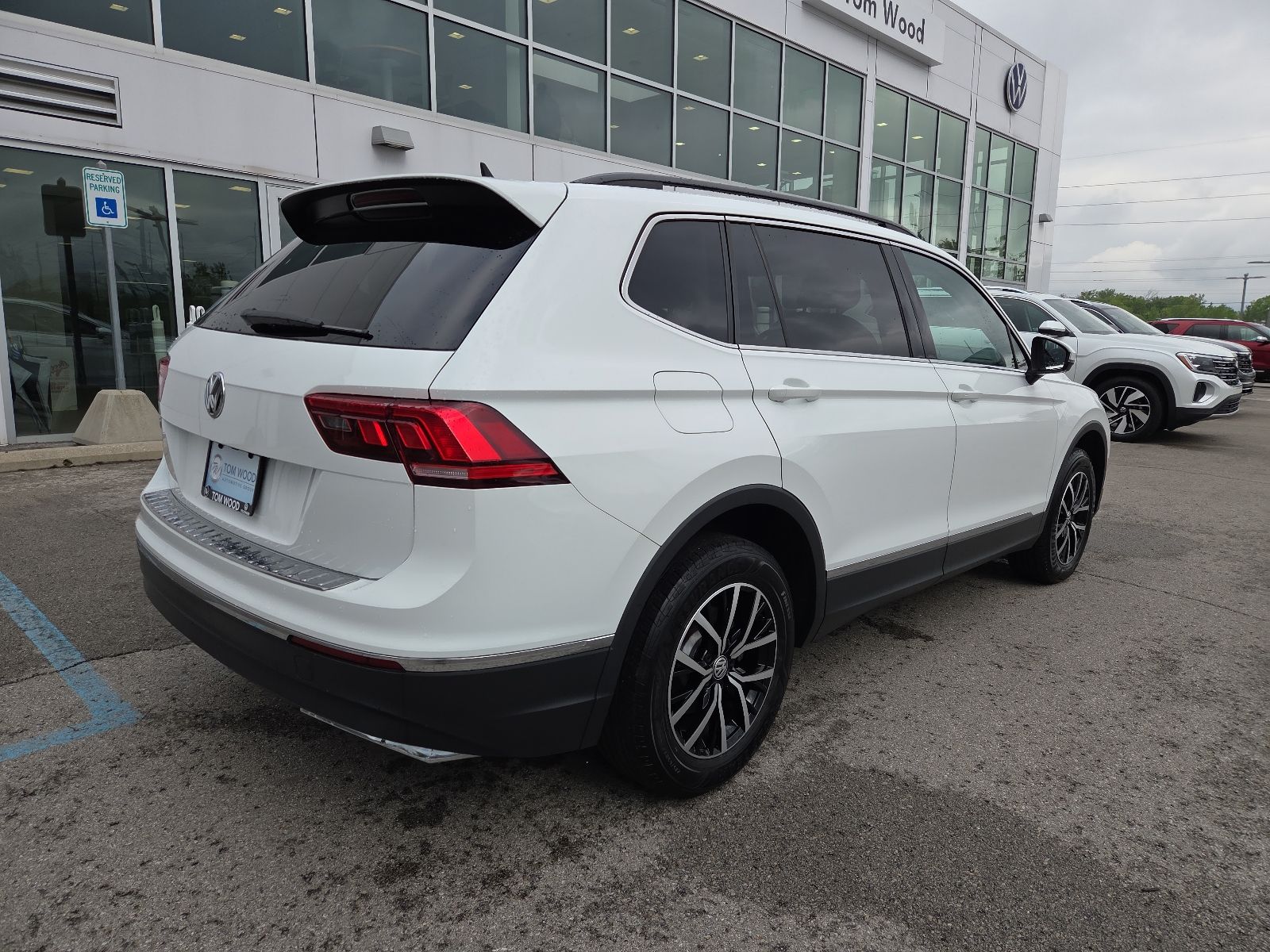 used 2021 Volkswagen Tiguan car, priced at $21,750