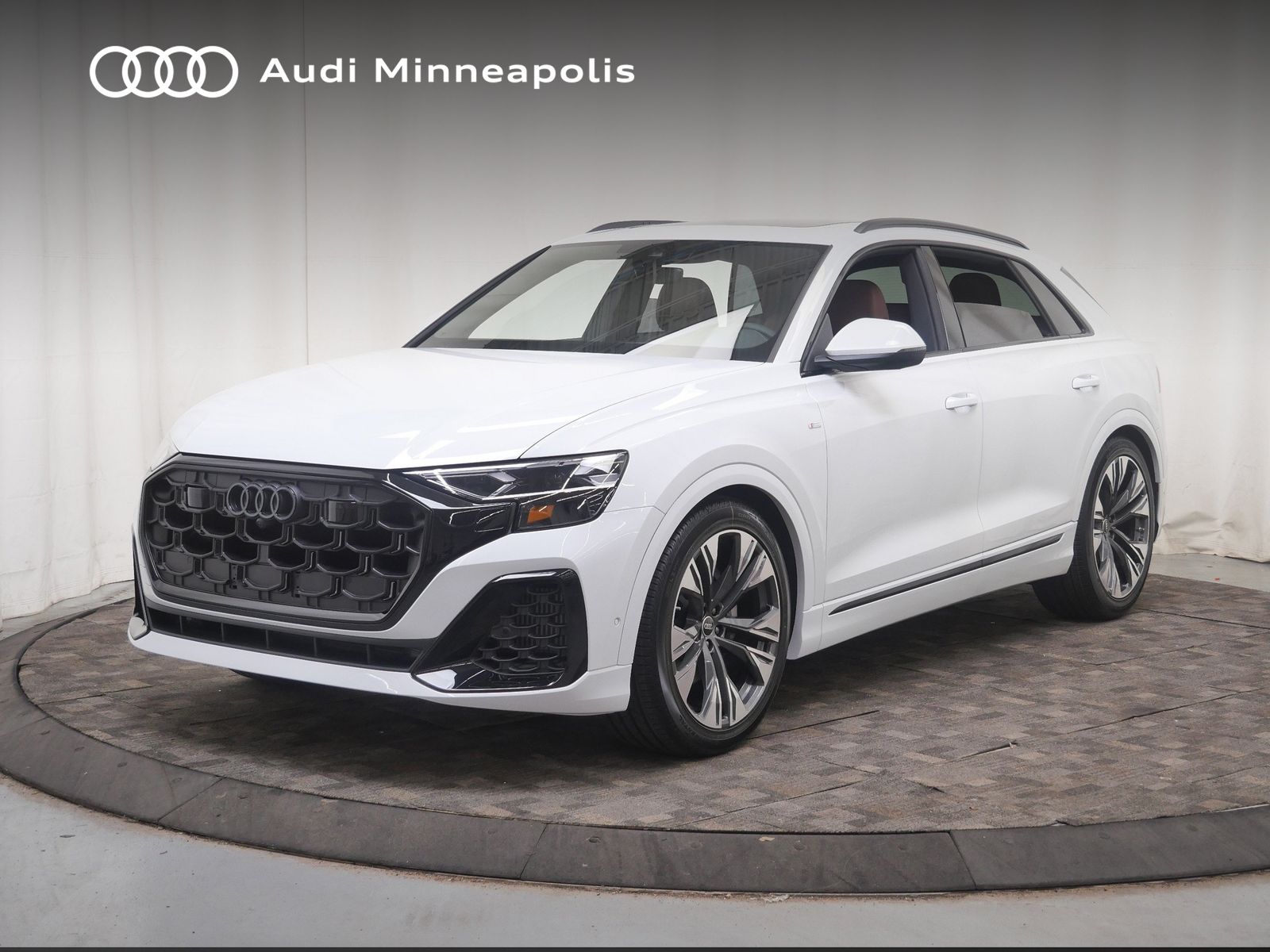 Glacier White Metallic 2026 Audi Q8 SUV / Crossover All-Wheel Drive 8-Speed Automatic