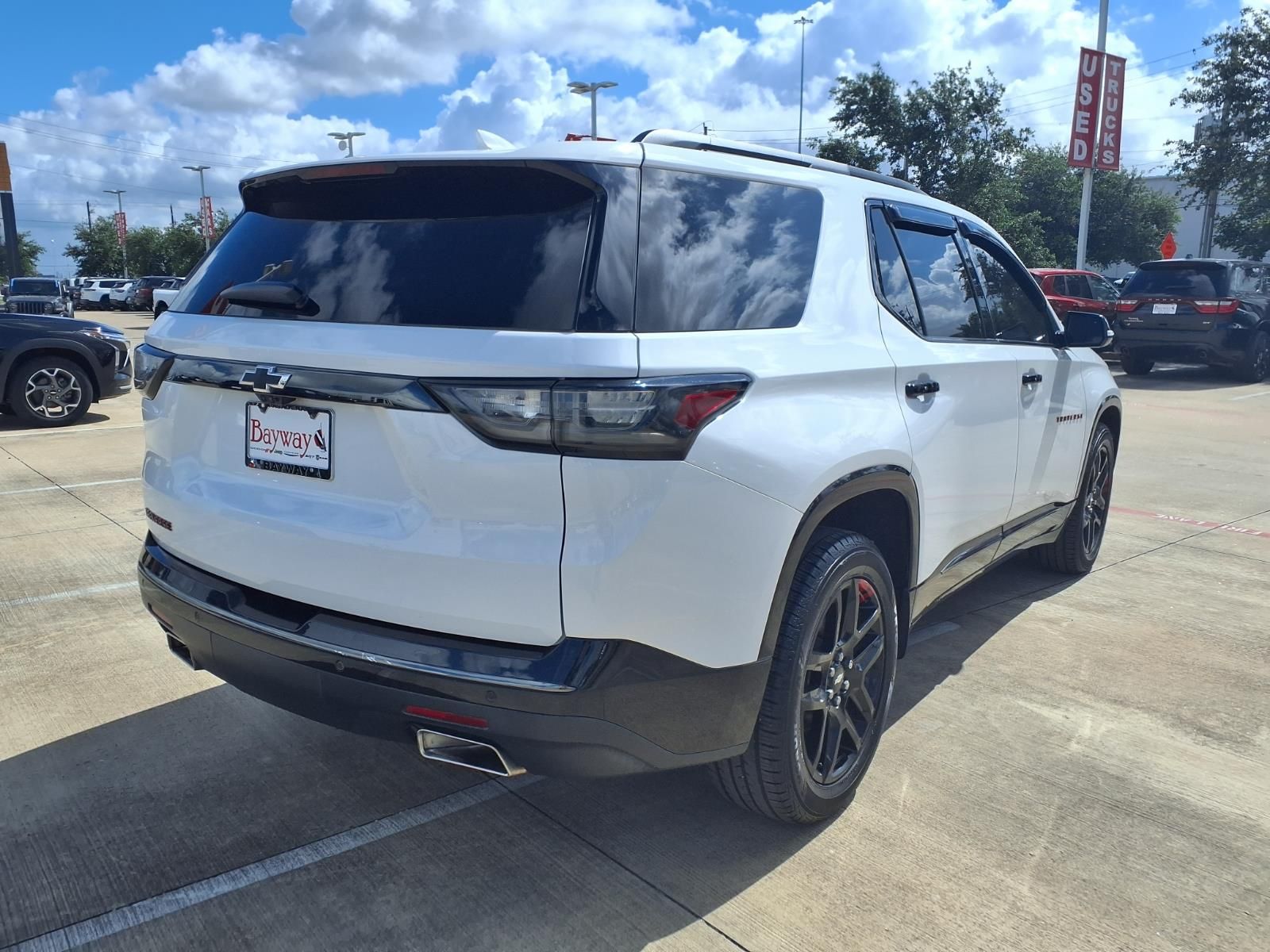 2019 Chevrolet Traverse Premier White at DeMontrond Gulf Freeway