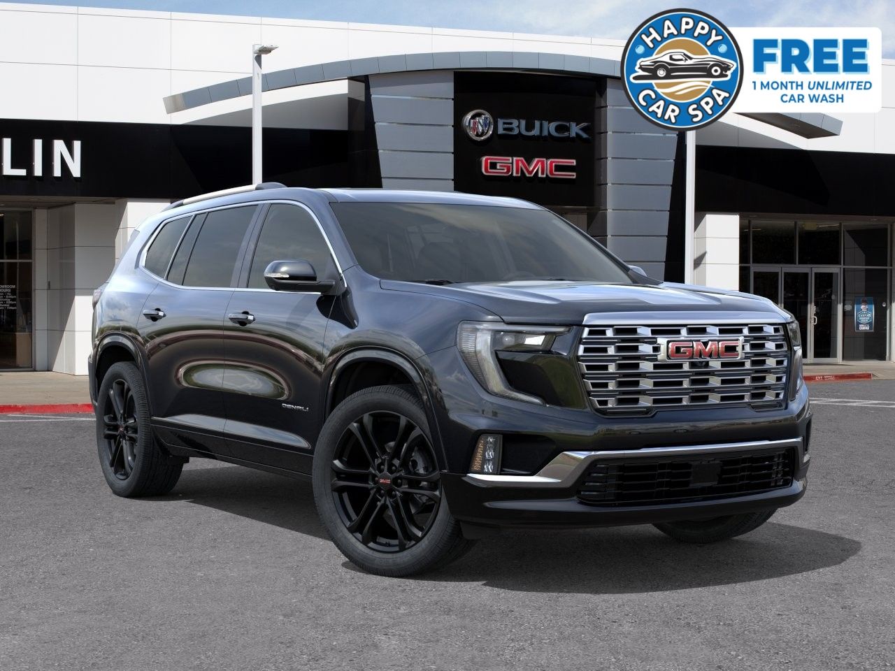 Black (Ebony Twilight Metallic) 2026 GMC Acadia SUV / Crossover Four-Wheel Drive 8-Speed Automatic