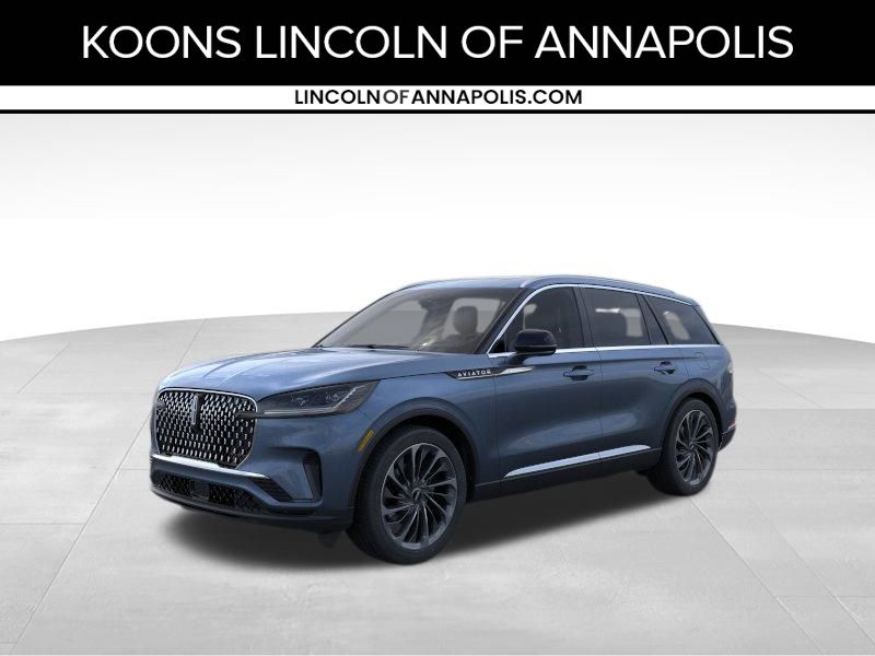 Blue 2026 Lincoln Aviator Reserve AWD SUV / Crossover All-Wheel Drive Automatic