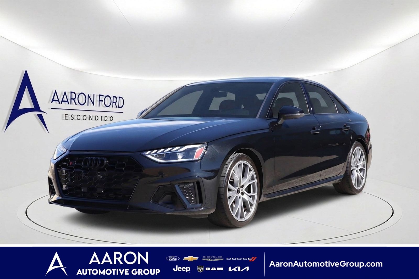 Black 2024 Audi S4 Sedan All-Wheel Drive 8-Speed Automatic