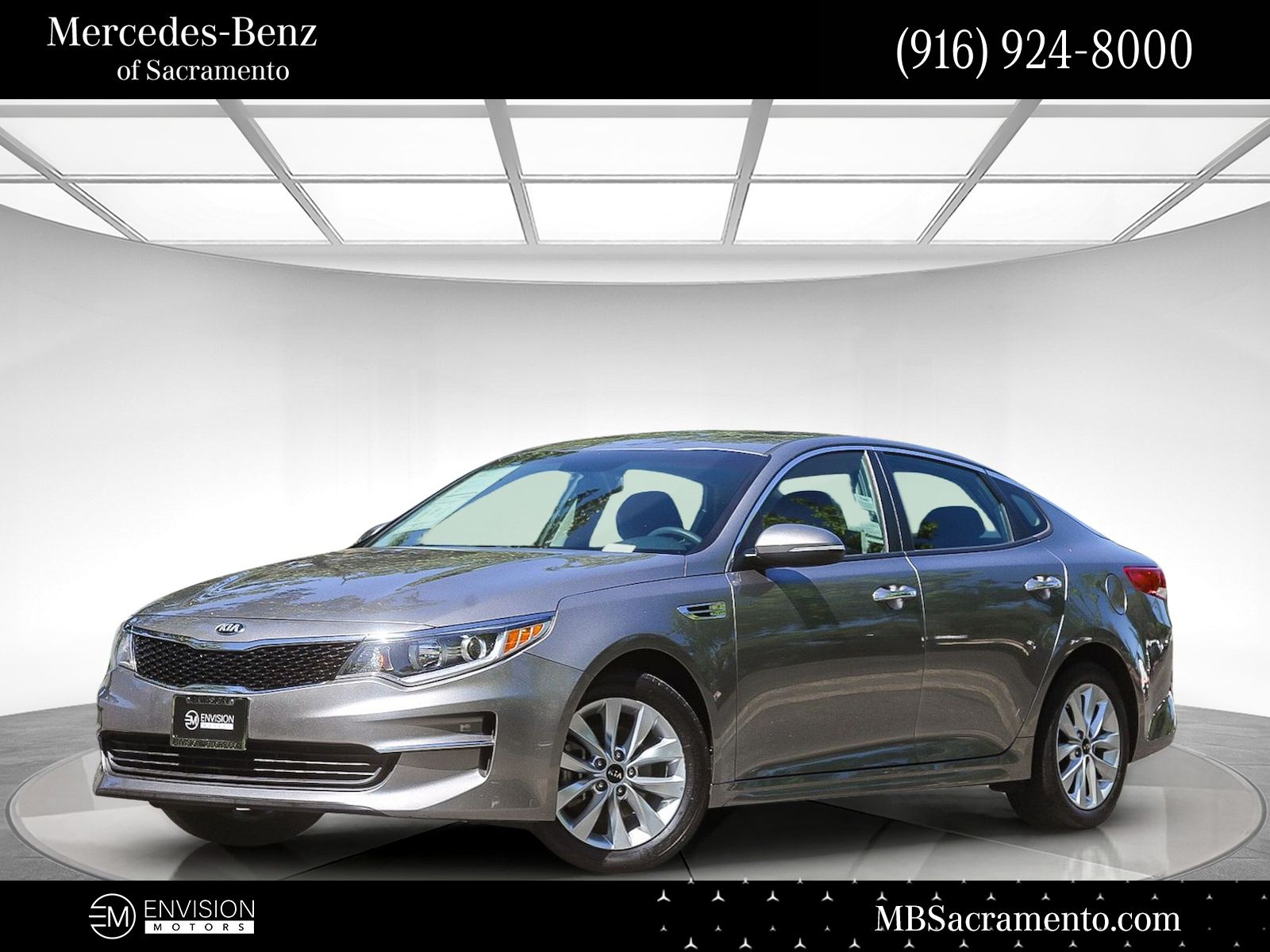 Titanium Silver 2018 Kia Optima LX Sedan Front-Wheel Drive 6-Speed Automatic