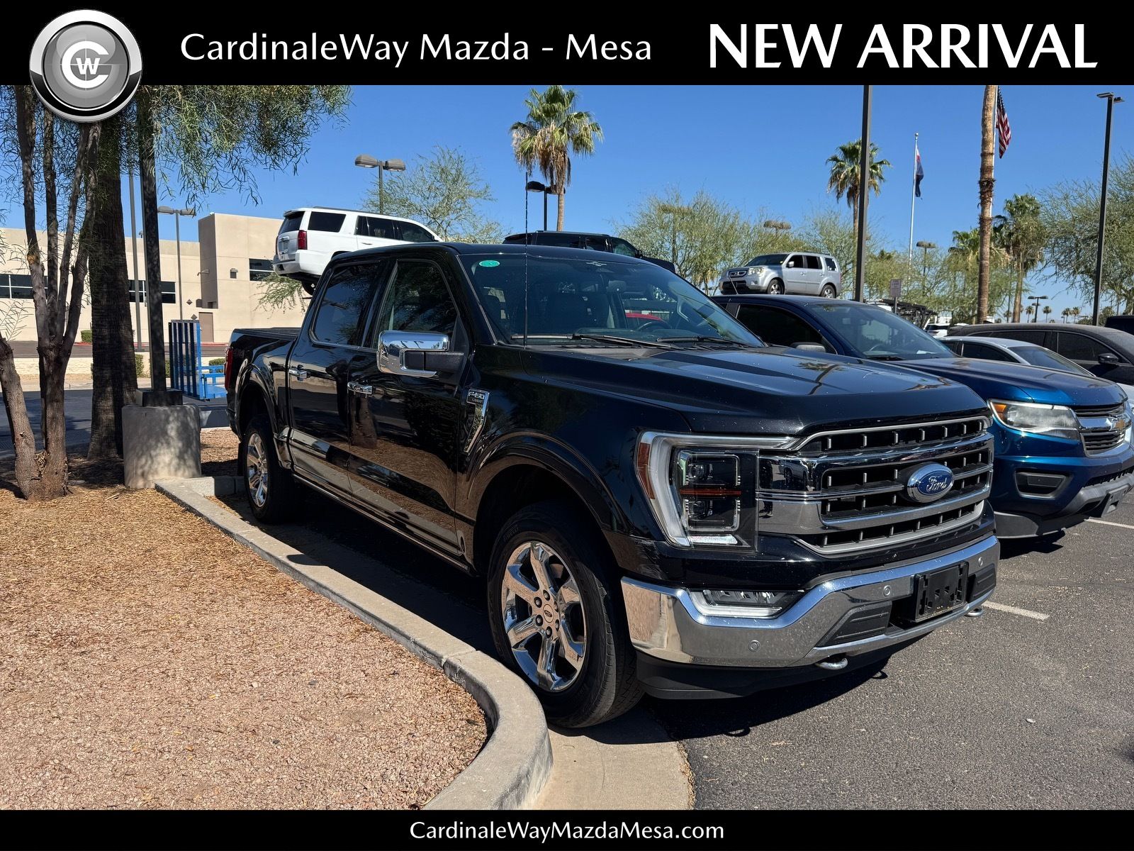 Black Metallic 2023 Ford F-150 Pickup Truck Four-Wheel Drive Automatic