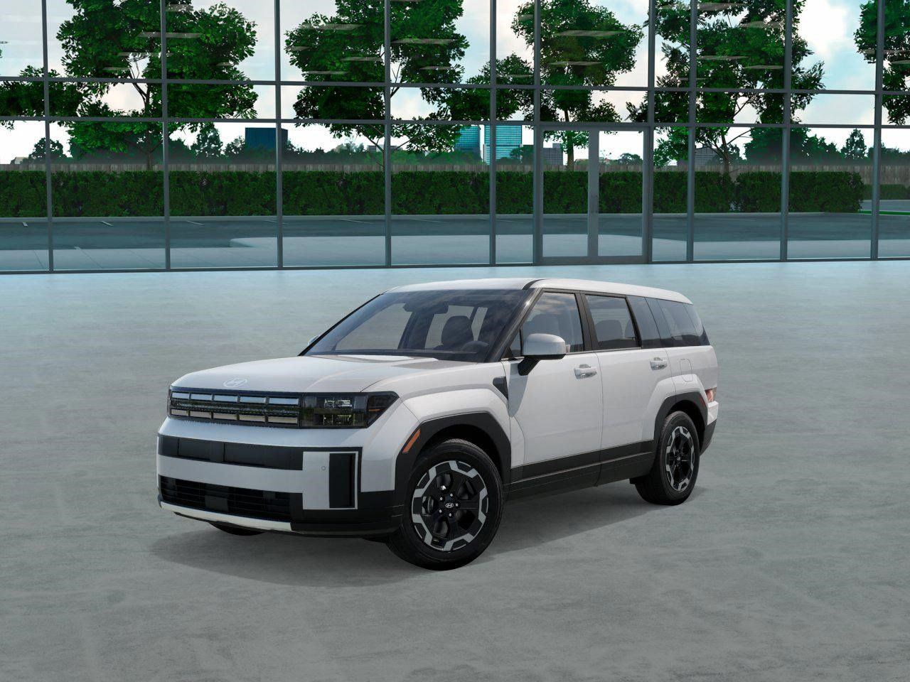 Serenity White 2026 Hyundai Santa Fe Hybrid SE FWD SUV / Crossover Front-Wheel Drive 6-Speed Automatic