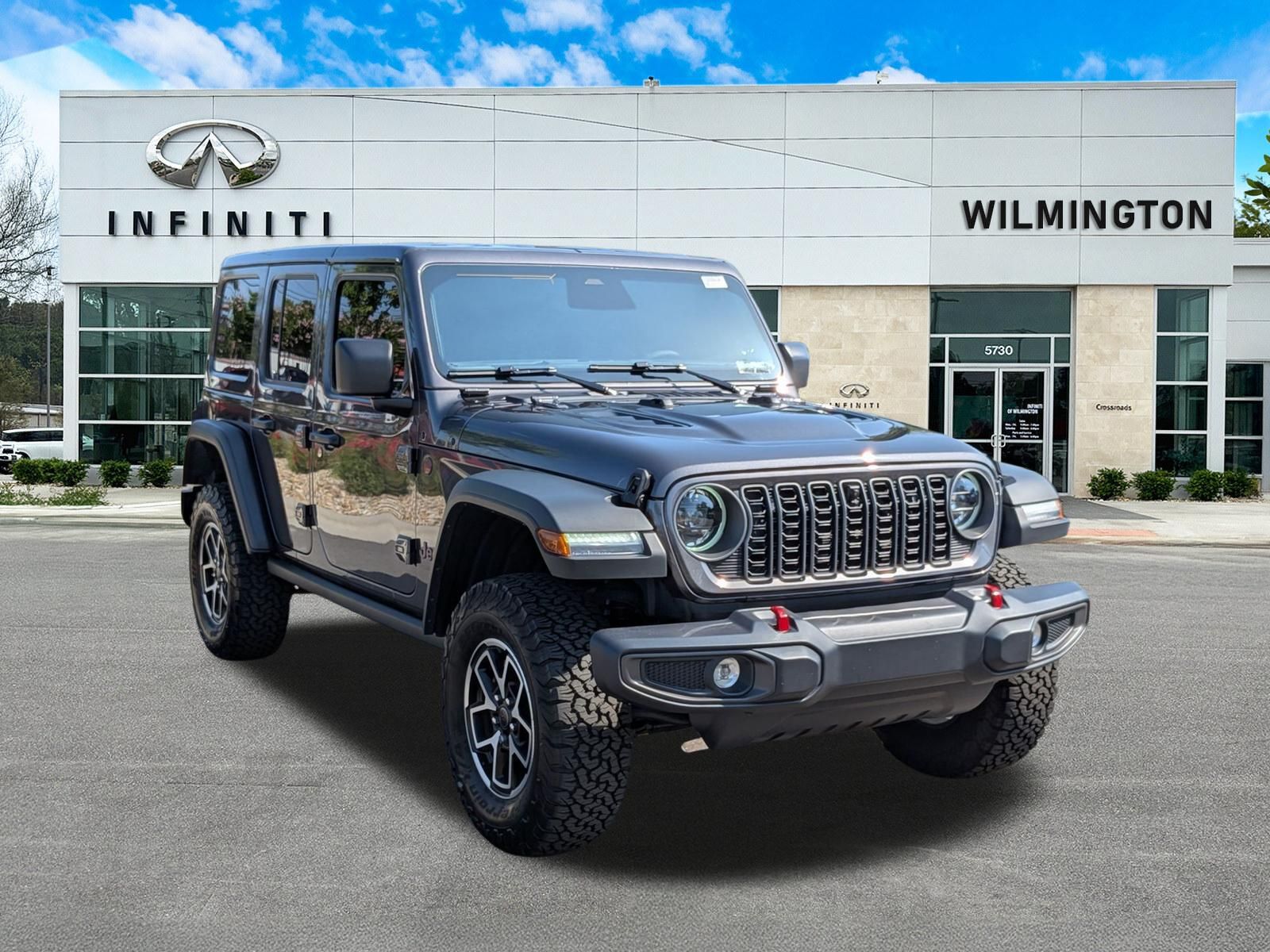 Gray (Granite Crystal Metallic Clearcoat) 2026 Jeep Wrangler SUV / Crossover Four-Wheel Drive 8-Speed Automatic