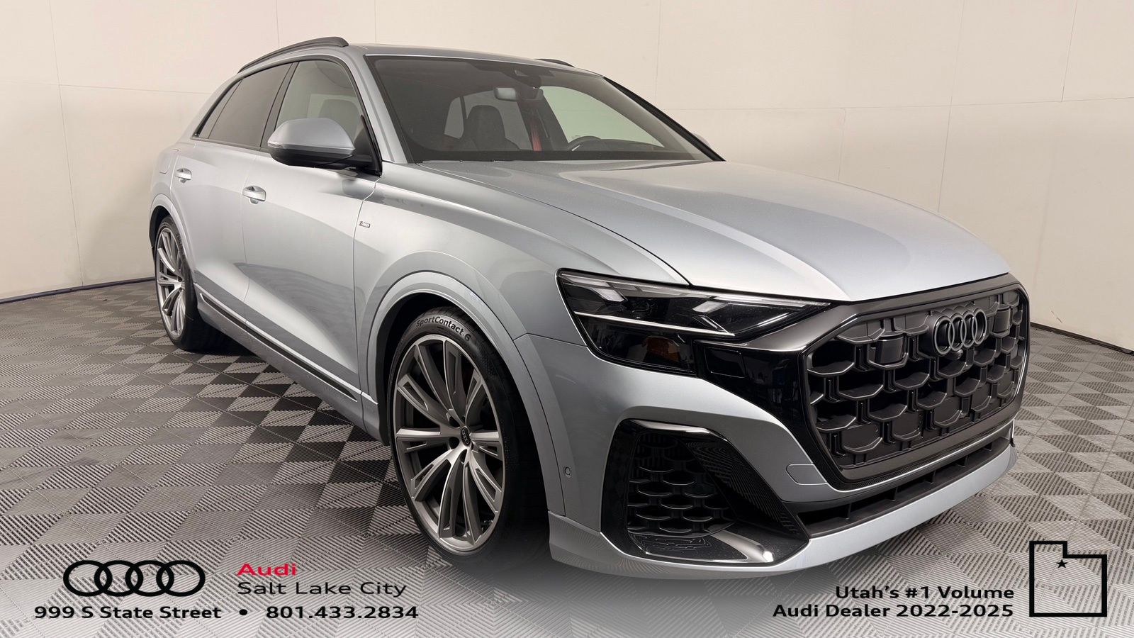 Satellite Silver Metallic 2026 Audi Q8 SUV / Crossover All-Wheel Drive 8-Speed Automatic