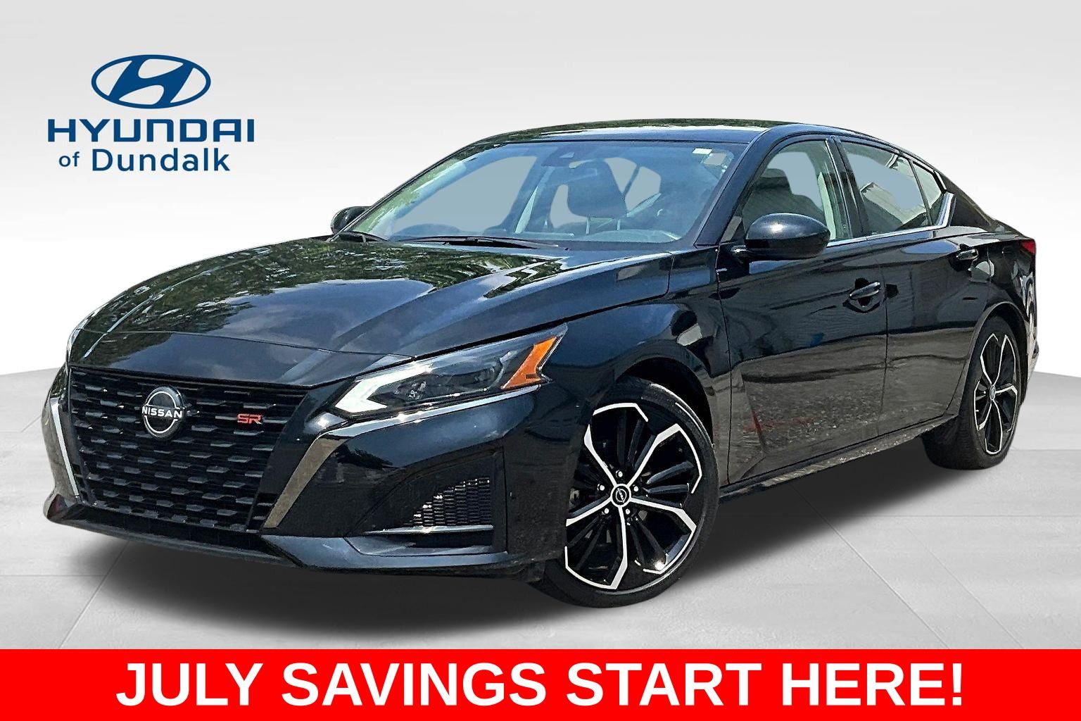 Super Black Clearcoat 2024 Nissan Altima Sedan Front-Wheel Drive Continuously Variable Transmission