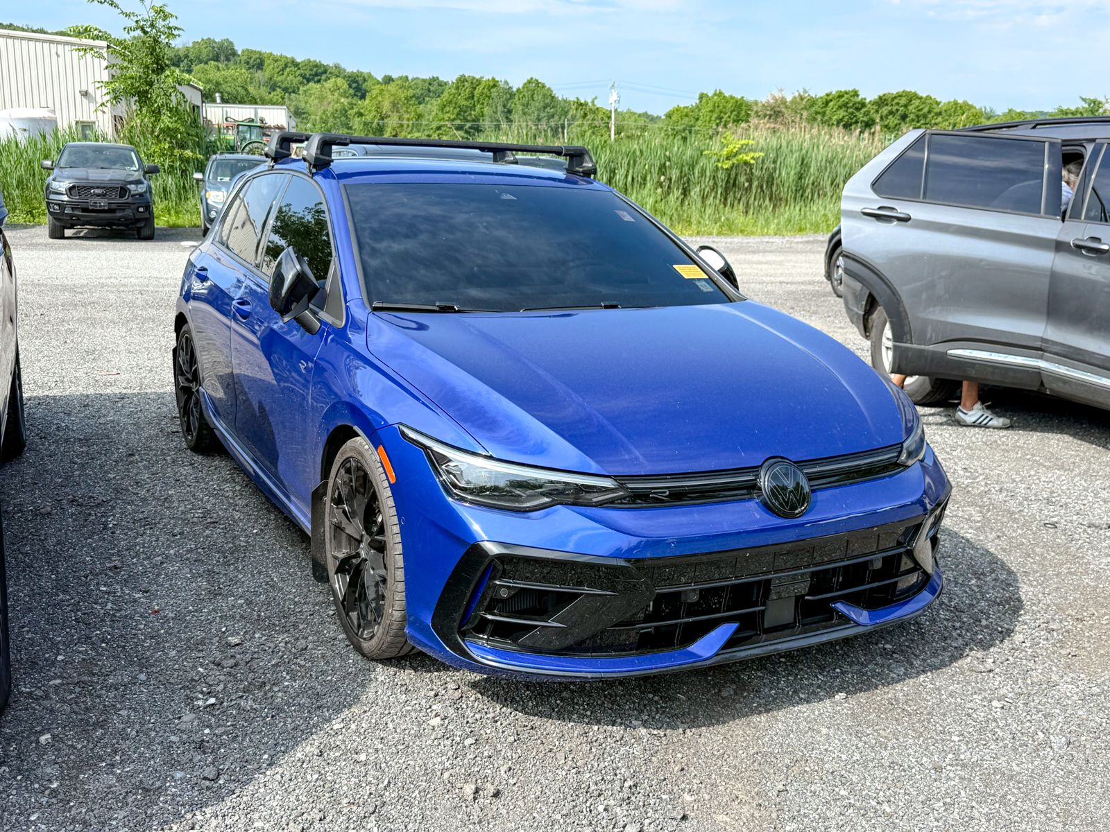 Lapiz Blue Metallic 2025 Volkswagen Golf R Black Edition 4Motion Hatchback All-Wheel Drive 7-Speed Dual Clutch