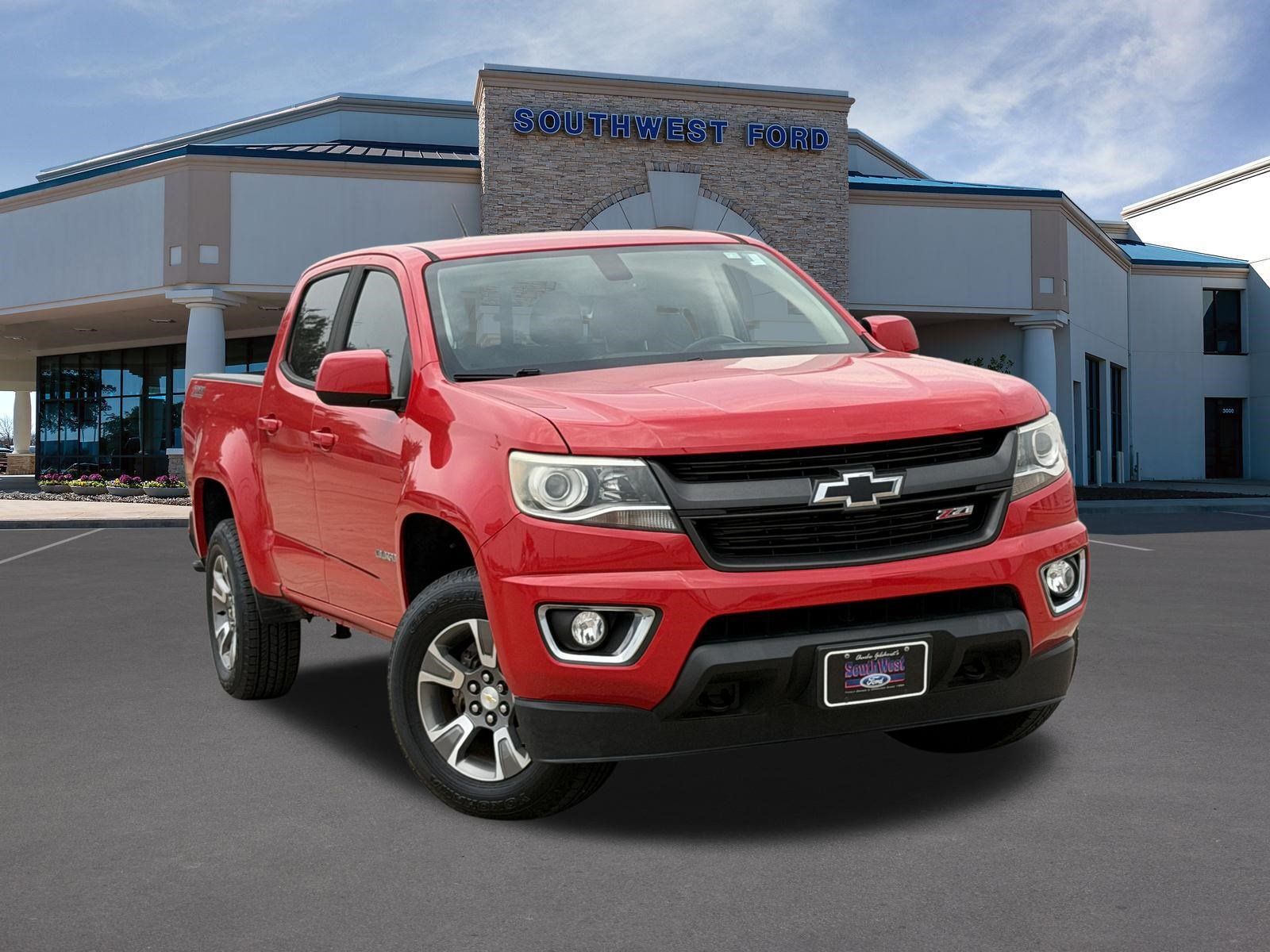 Red Hot 2018 Chevrolet Colorado Pickup Truck 4X2 8-Speed Automatic