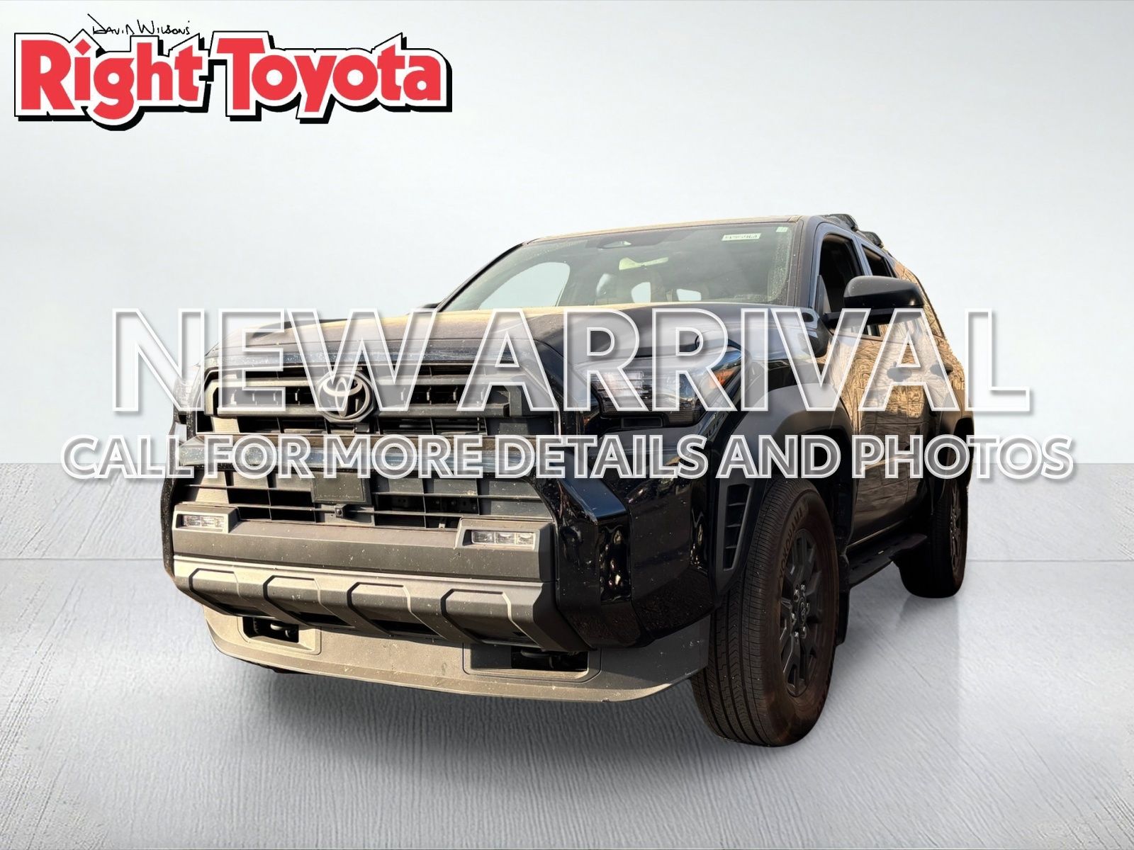 Black 2026 Toyota 4Runner SR5 4WD SUV / Crossover Four-Wheel Drive 8-Speed Automatic