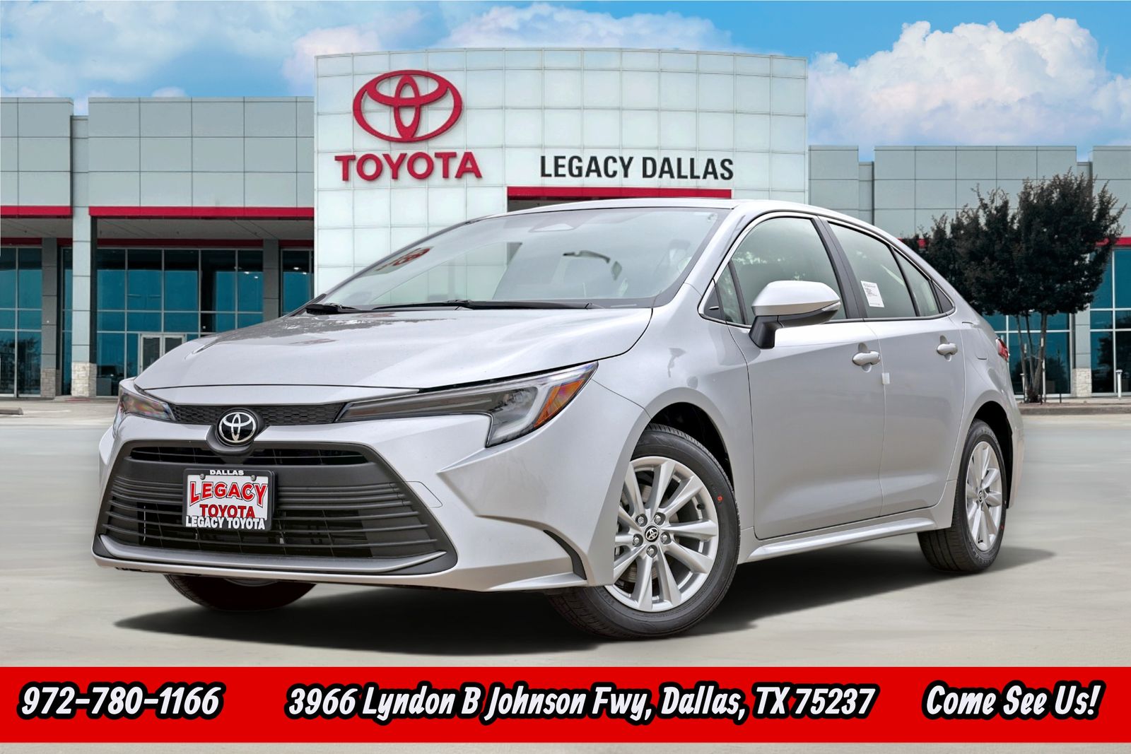 01f7 2026 Toyota Corolla Hybrid XLE FWD Sedan Front-Wheel Drive Continuously Variable Transmission