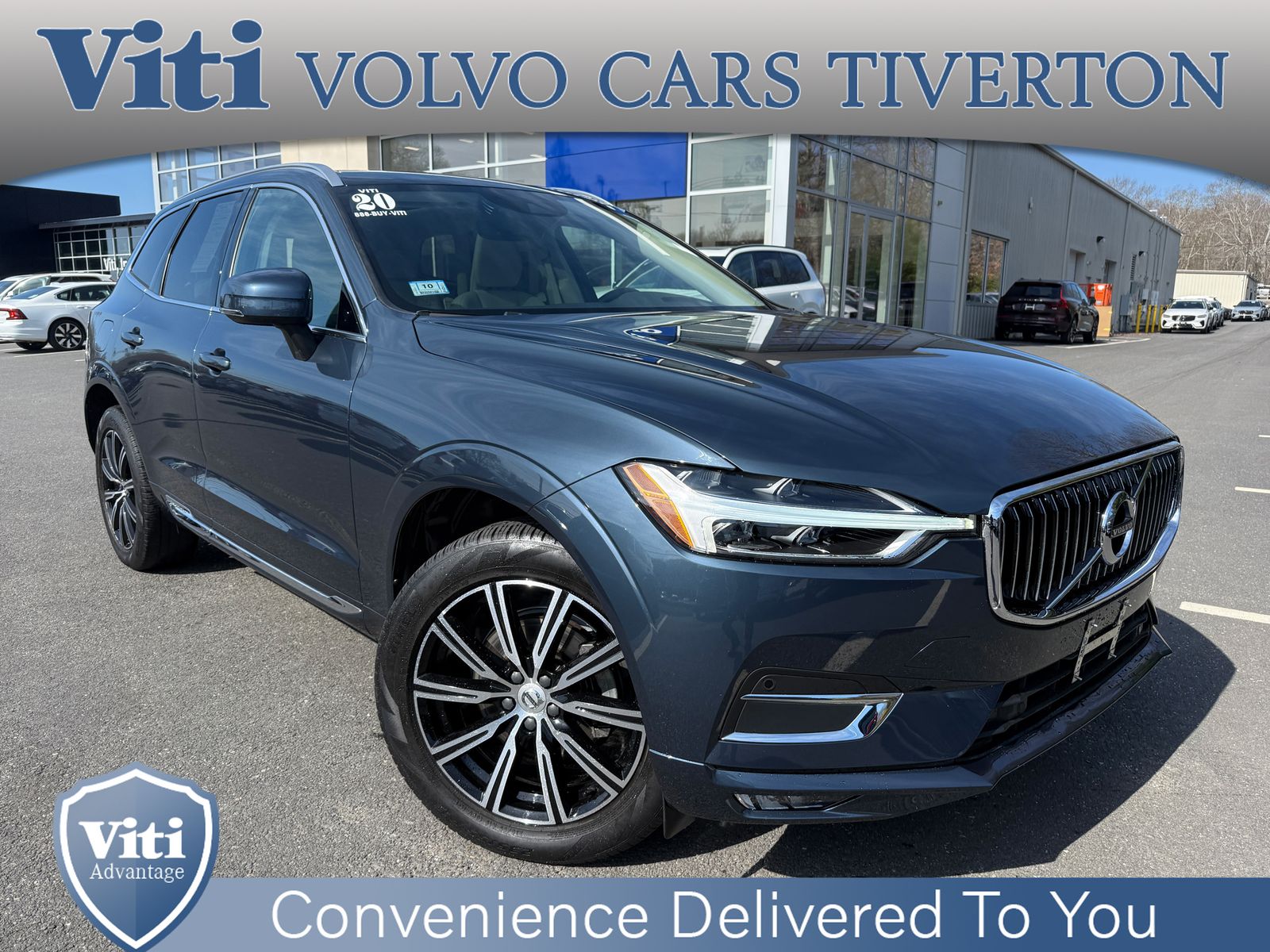 Denim Blue Metallic 2020 Volvo XC60 T5 Inscription AWD SUV / Crossover All-Wheel Drive Automatic