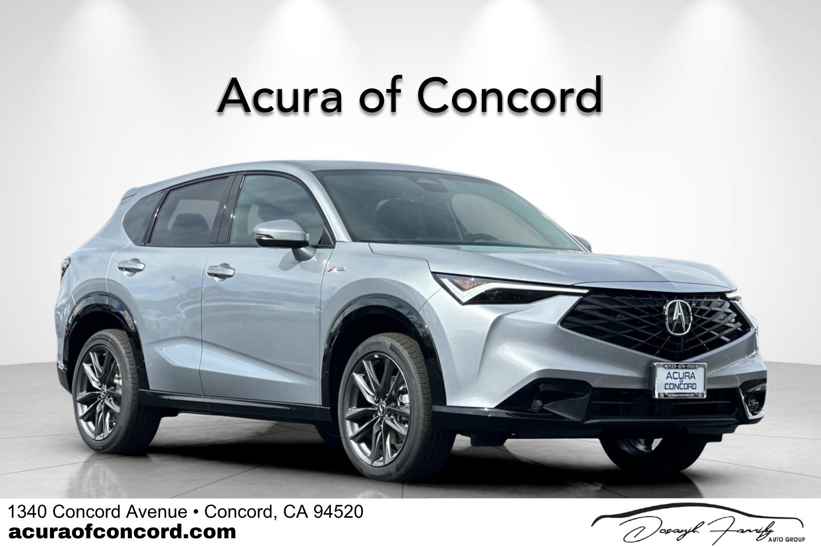 Solar Silver Metallic 2026 Acura ADX SUV / Crossover All-Wheel Drive Continuously Variable Transmission
