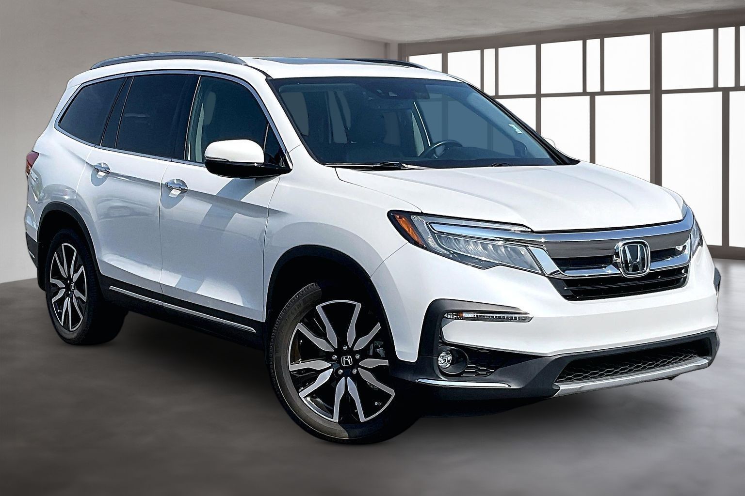Platinum White Pearl 2021 Honda Pilot SUV / Crossover All-Wheel Drive 9-Speed Automatic
