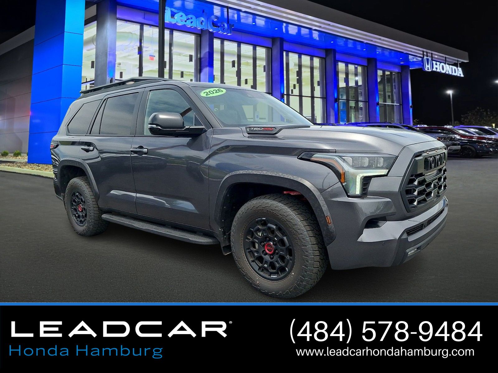 Magnetic Gray Metallic 2026 Toyota Sequoia SUV / Crossover Four-Wheel Drive Automatic