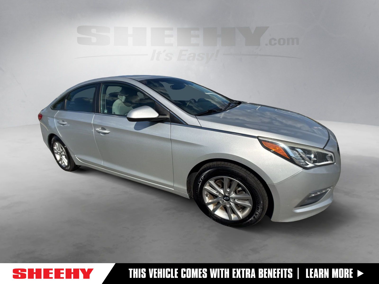 Symphony Silver 2015 Hyundai Sonata Sedan Front-Wheel Drive 6-Speed Automatic