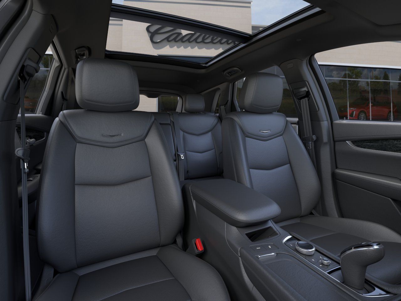 2026 Cadillac XT5 Premium Luxury Red at Ross Downing Buick GMC