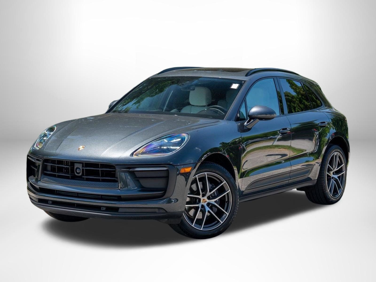 Volcano Gray Metallic 2025 Porsche Macan SUV / Crossover All-Wheel Drive 7-Speed Automatic