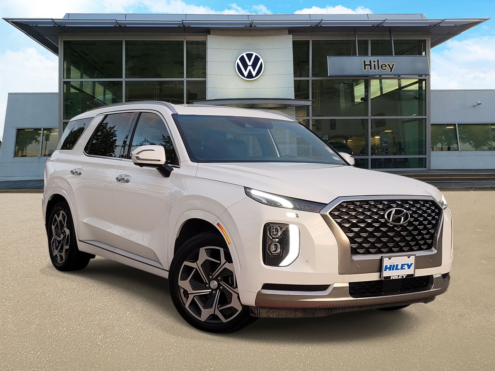 Hyper White 2022 Hyundai Palisade SUV / Crossover Front-Wheel Drive 8-Speed Automatic