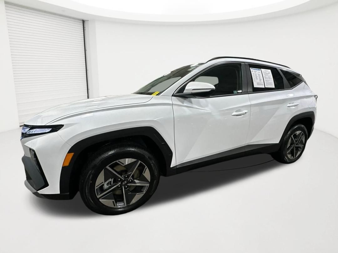 Creamy White Pearl 2026 Hyundai Tucson Hybrid SUV / Crossover All-Wheel Drive 6-Speed Automatic