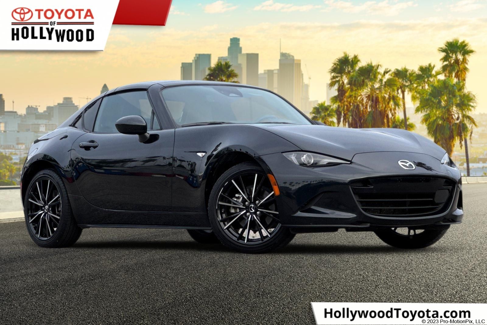 Jet Black Mica 2025 Mazda MX-5 Miata RF Grand Touring RWD Convertible Rear-Wheel Drive 6-Speed Automatic