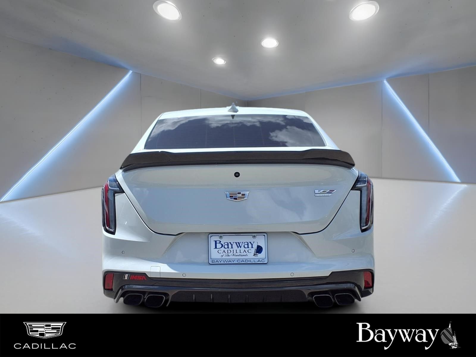 2023 Cadillac CT4 V-Series White at DeMontrond Automotive Group