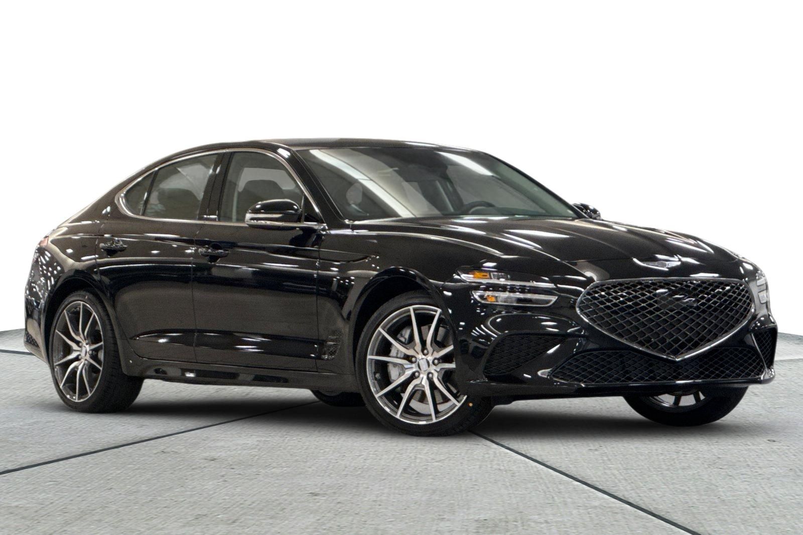 Black 2026 Genesis G70 Sedan Rear-Wheel Drive 8-Speed Automatic