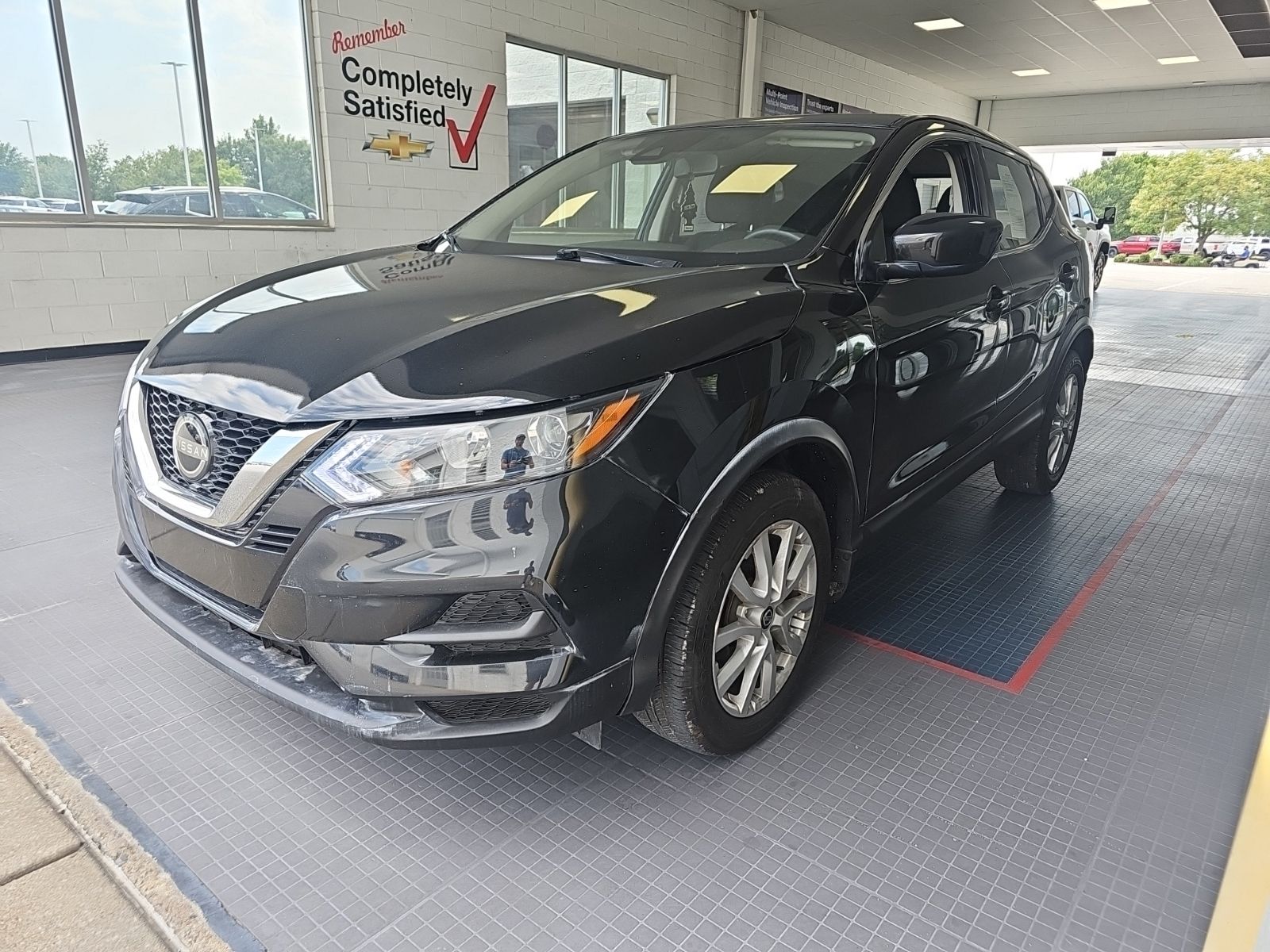 Gray (Magnetic Black Pearl) 2021 Nissan Rogue Sport SUV / Crossover All-Wheel Drive Continuously Variable Transmission