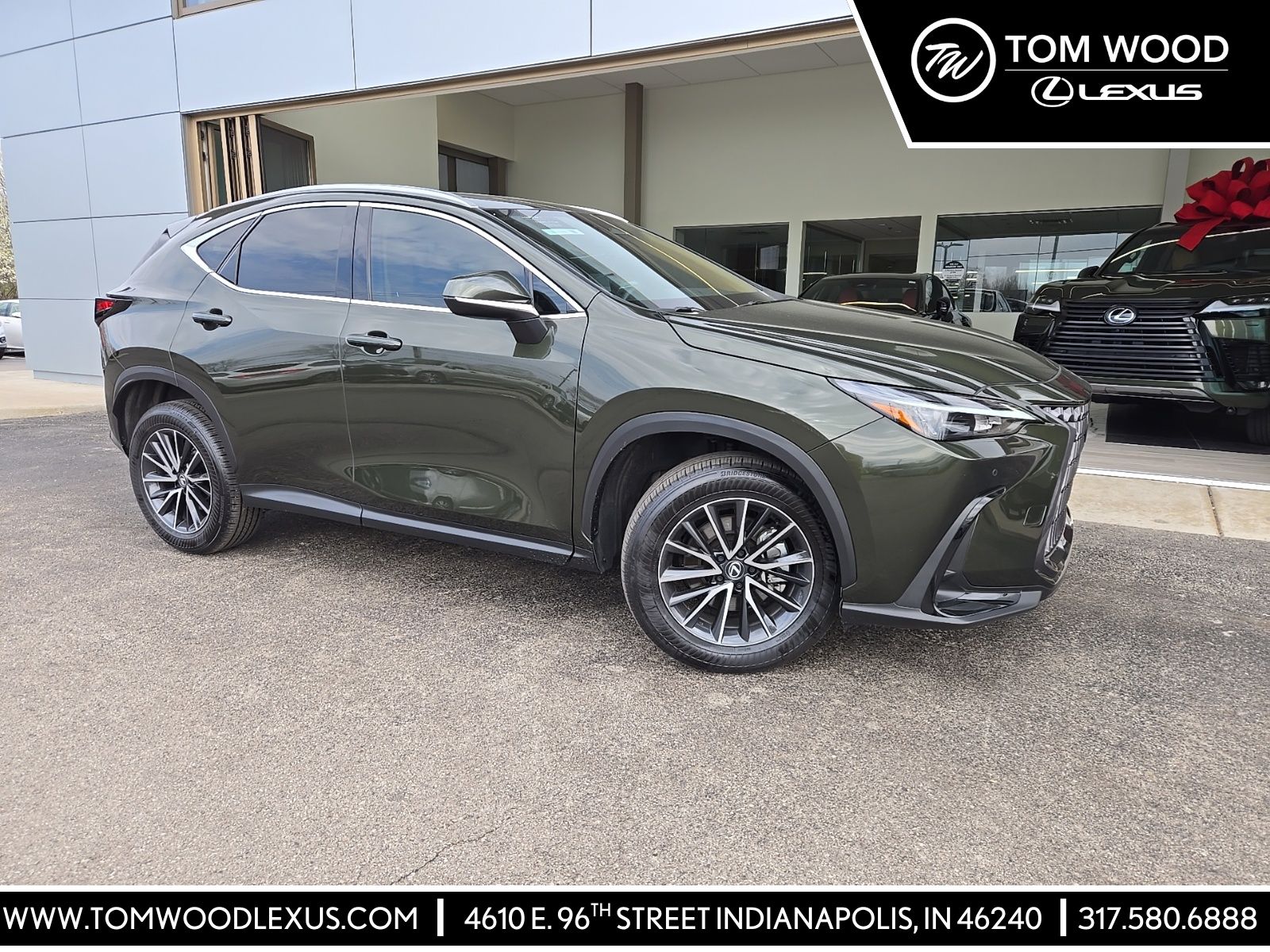 Nori Green Pearl 2025 Lexus NX Hybrid 350h AWD SUV / Crossover All-Wheel Drive Continuously Variable Transmission