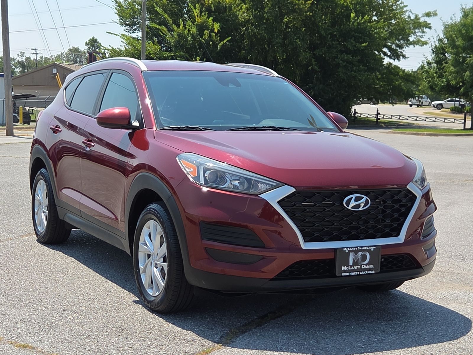 Gemstone Red 2019 Hyundai Tucson SUV / Crossover All-Wheel Drive 6-Speed Automatic