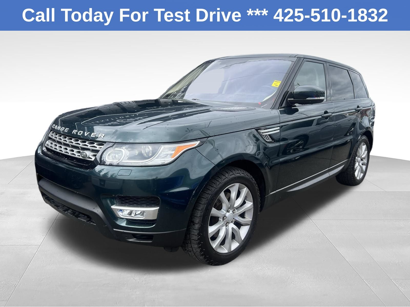 Green 2016 Land Rover Range Rover Sport SUV / Crossover All-Wheel Drive 8-Speed Automatic