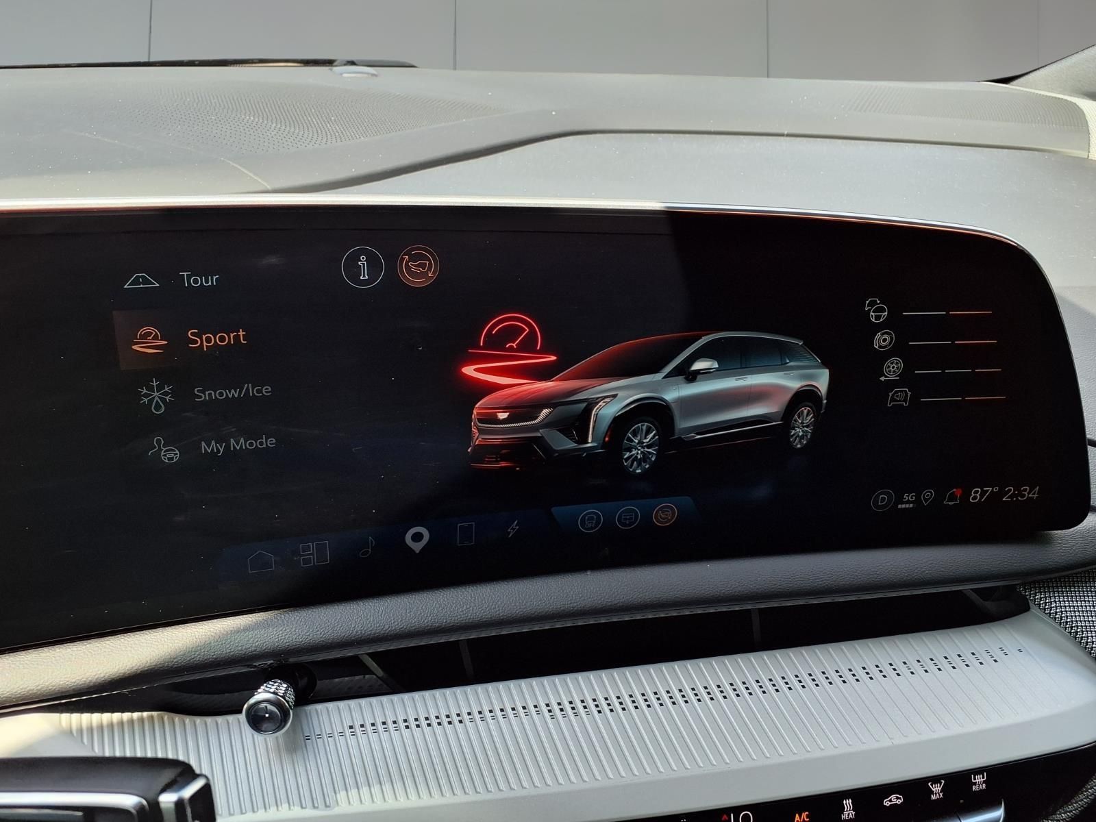 2025 Cadillac OPTIQ Sport Black at Bayway Cadillac Southwest