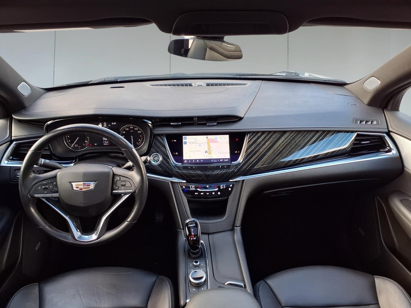 2024 Cadillac XT6 Premium Luxury Silver at Texan Dodge Chrysler Jeep Ram