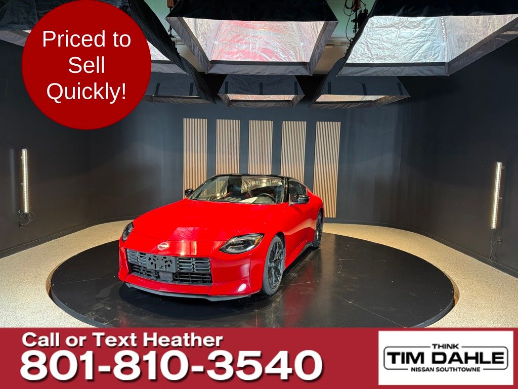 Solid Red/Super Black 2025 Nissan Z Coupe Rear-Wheel Drive 9-Speed Automatic
