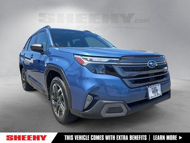 Horizon Blue Pearl 2025 Subaru Forester Limited Crossover AWD SUV / Crossover All-Wheel Drive Continuously Variable Transmission